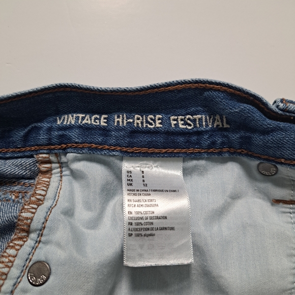 American Eagle Outfitters Jean shorts, size 8 - Picture 3 of 8